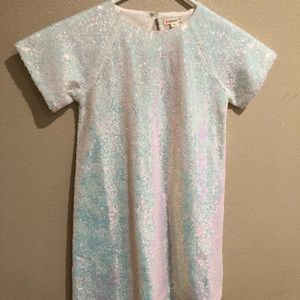 J. Crew Crewcuts Girls Sequin Dress - Size 8